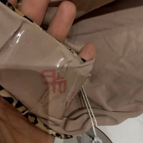 PQ Swim Basic Leopard Print Bikini Bottom Sz L NWT - Picture 3 of 11